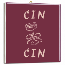 TE3248 | Tegeltje cin cin | HomeBound by KY