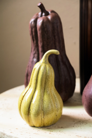 724976 | Julija pumpkin shaped statue - yellow | PTMD