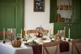 92337-29 | Pumpkin standing - olive green | Ib Laursen - Binnenkort verwacht!