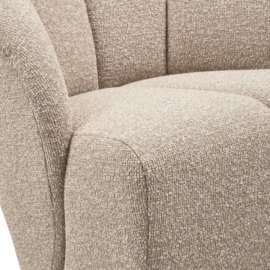 377463-EM | Mojo draaifauteuil - bouclé beige melange | WOOOD