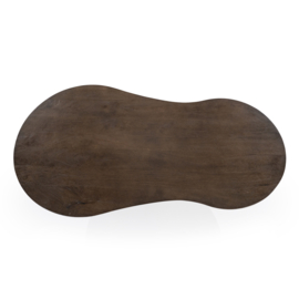 96152 | Salontafel Jordy 130x70 - bruin | Eleonora