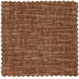 378655-VE | Statement hoekbank rechts - chenille velvet terra | WOOOD