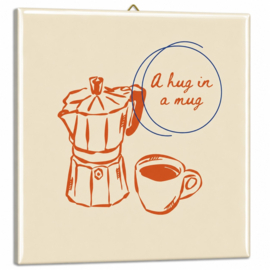 TE3269 | Tegeltje hug in a mug | HomeBound by KY