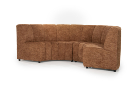  Eetkamerbank Esther - element rond 75x185 cm | Sevn