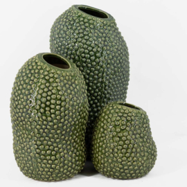 AS9524 | Pickle vaas S - aardewerk groen | HomeBound by KY 
