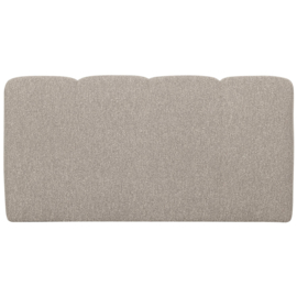 377462-EM | Mojo eetbank met rugleuning 164cm - bouclé beige melange | WOOOD