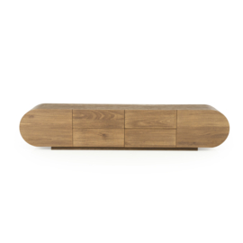 96424 | TV meubel  King 210x40x43 - bruin | Eleonora
