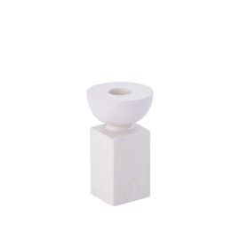 724165 | Lirison candleholder - beige | PTMD