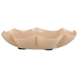 90143-27 | Candle holder f/pillar candle - flower coral sands | Ib Laursen 