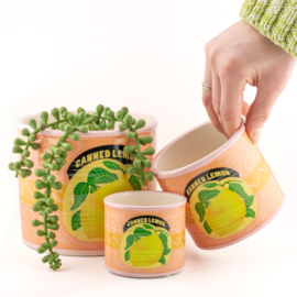 AS5034 | Bloempot middel - citroen | HomeBound by KY