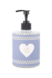Handzeep jij bent goud waard 500ml - wit/blauw | Zusss 