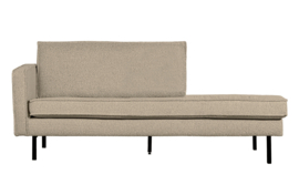 800743-GR | Rodeo daybed left - bouclé beige | BePureHome