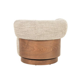 96613 | Fauteuil Nila - taupe Vanu | Eleonora