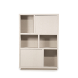 96279 | Kabinet Helsinki 120x170cm 2-drs. - taupe| Eleonora