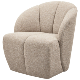 377463-EM | Mojo draaifauteuil - bouclé beige melange | WOOOD