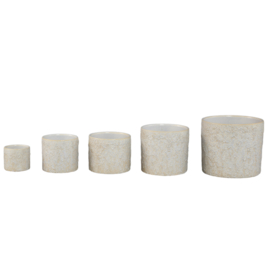 731975 | Felder pot cilinder XS - cream | PTMD