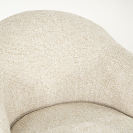 96348 | Fauteuil Connor - beige Donna | Eleonora