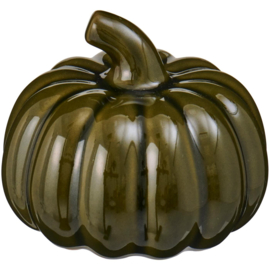 92337-29 | Pumpkin standing - olive green | Ib Laursen - Binnenkort verwacht!