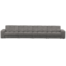 379011-RE | Second date 4-zits bank - ribstof terrazzo | WOOOD