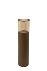 7798164 | Hurriacane Ø25,5x107 cm YON - bruin/brons | Light & Living