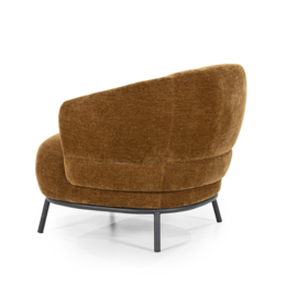  95898 | Fauteuil David - mosterd safari | Eleonora