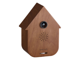 KA6095DW | Sound box modern cuckoo - dark wood | Karlsson by Present Time