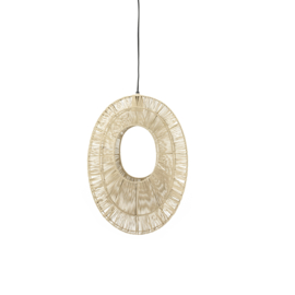 221769 | Pendant lamp Ovo 2 - natural | By-Boo