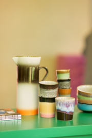 ACE7173 | 70s ceramics: coffee mugs, Stellar (set of 6) | HKliving