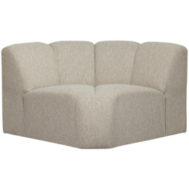 377458-EM | Mojo hoekelement - bouclé beige melange | WOOOD