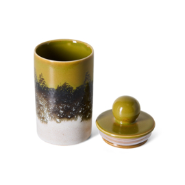 KST0316 | 70s ceramics: medium storage jar, truffle | HKliving - Eind oktober verwacht!