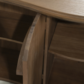 96377 | Dressoir Josh 4-drs. - bruin | Eleonora