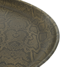 708905 | Winth tray snake print S - Brass | PTMD