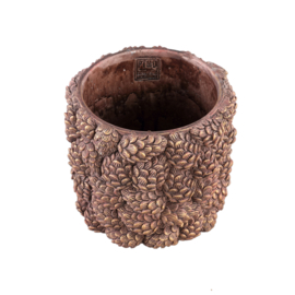 729258 | Coni pot pinecone figure M - dark | PTMD