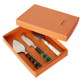 AKE1140 | Cheese knives Coast (set of 3) | HKliving - Weer verwacht in april!