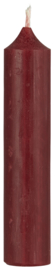 7211-31 | Short dinner candle - bordeaux Ø:2.2 H:11 | IB Laursen