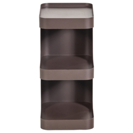 377999-D | Vire bijzettafel - metaal donkerbruin | WOOOD