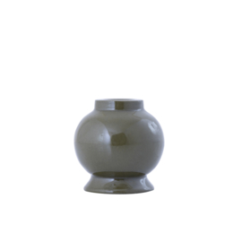 724173 | Ingere candleholder round - green | PTMD