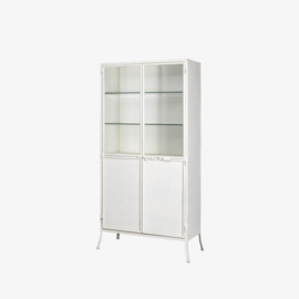 Vitrinekast Washington 2drs. - White | New Routz