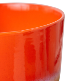 AFC0002 | Retro flower pot - cherry red | HKliving