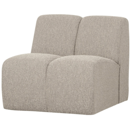 377451-EM | Mojo 1-zits element - bouclé beige melange | WOOOD