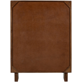 377621-B | Kella 2-deurs kast - mango hout bruin | WOOOD