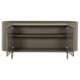 377771-G | Liora dressoir - hout hoogglans groen [fsc] | WOOOD