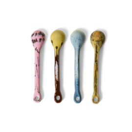 KST0202 | 70s ceramics: spoons M, sketch (set of 4) | HKliving 