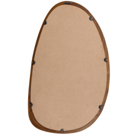 377495-N | Leif spiegel - hout naturel 64x38 cm | WOOOD