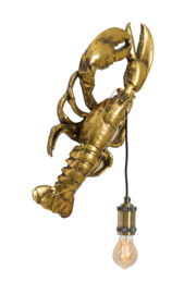 3128450 | Wandlamp 20,5x10x50,5 cm LOBSTER - brons | Light & Living - Binnenkort verwacht!