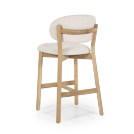 96256 | Barstoel Mikky - naturel/beige | Eleonora