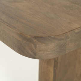 96427 | Eettafel Edward 240x100x76 - bruin | Eleonora