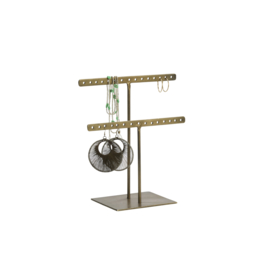 MMS25-02-20 | Hand forged jewellery stand - antique brass | Madam Stoltz