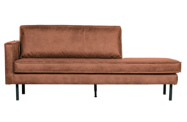 800743-B | Rodeo daybed left - cognac | BePureHome