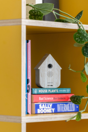 KA6095WW | Sound box modern cuckoo - white wash | Karlsson by Present Time